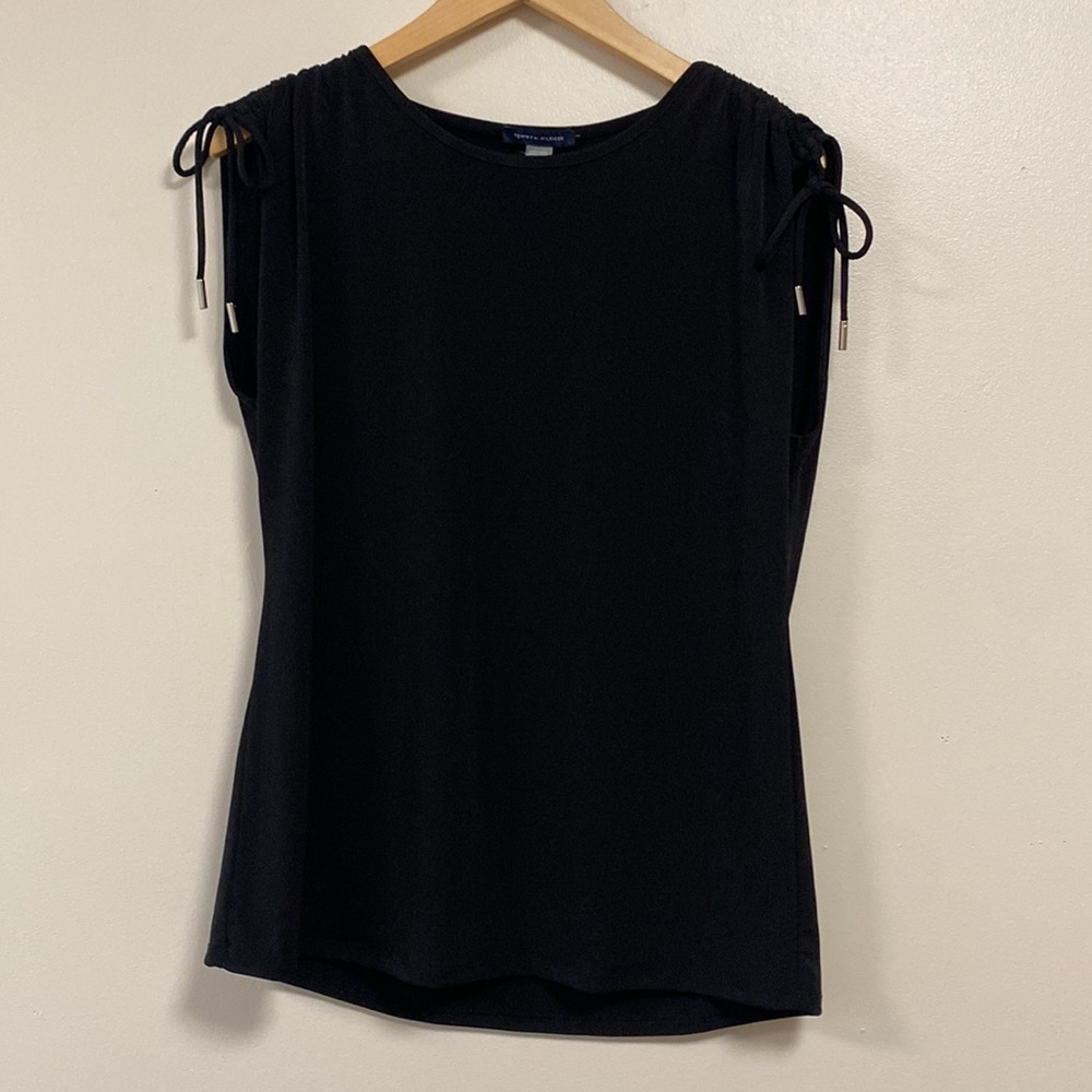 NEW Tommy Hilfiger Black Blouse